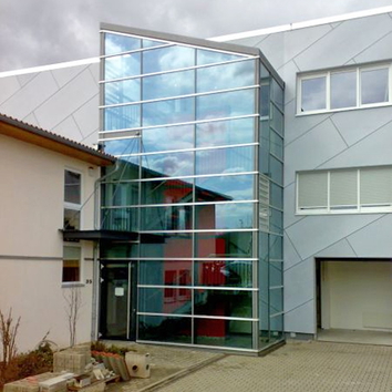 Treppenhaus Schüco Jansen-VISS-Basic