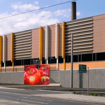 Trespa Fassade EDEKA Markt Dresden