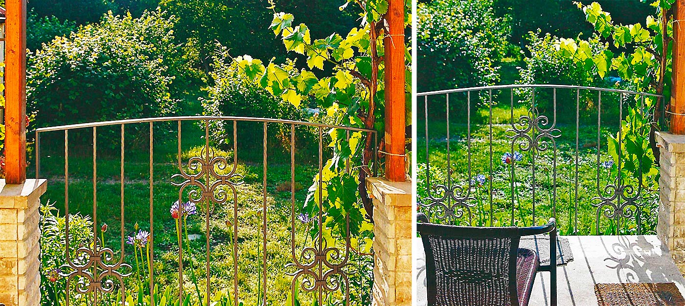 Geländer für Treppen, Balkone, Galerien, zur Absturzsicherung - Bau